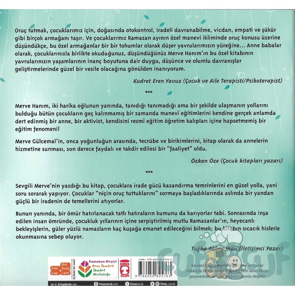 Kalbimin Süsü Oruç : Niçin Oruç Tutarız?
