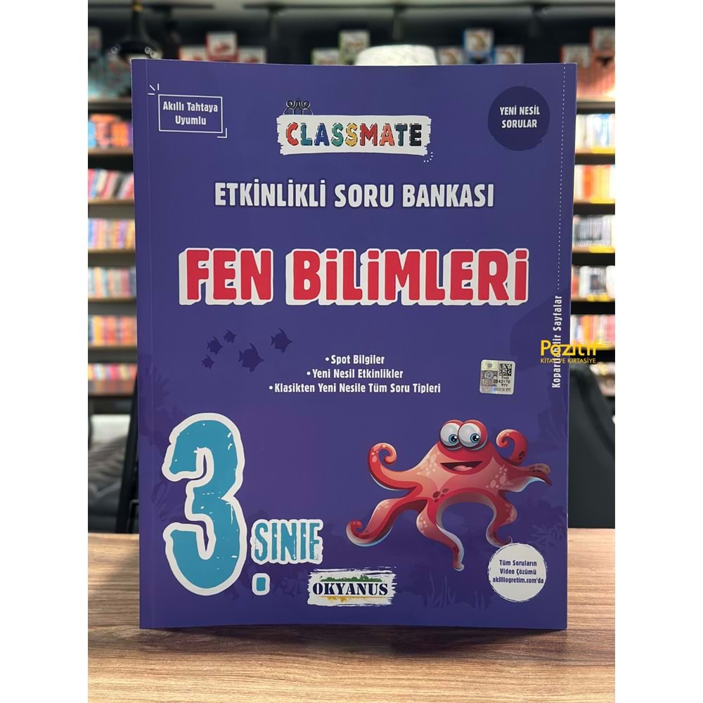 3. Sınıf Classmate Fen Bilimleri Etkinlikli Soru