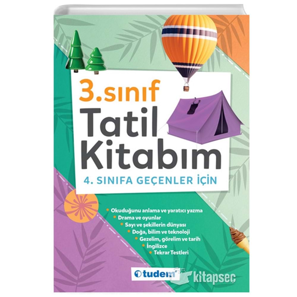 Tatil Kitabım 3.Sınıf 3.Sınıftan 4.Sınıfa Geçenler İçin
