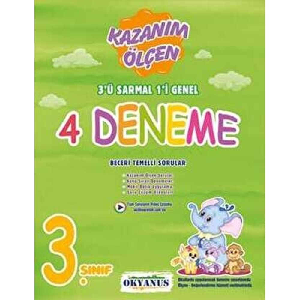 3. Sınıf 4'Lü Deneme