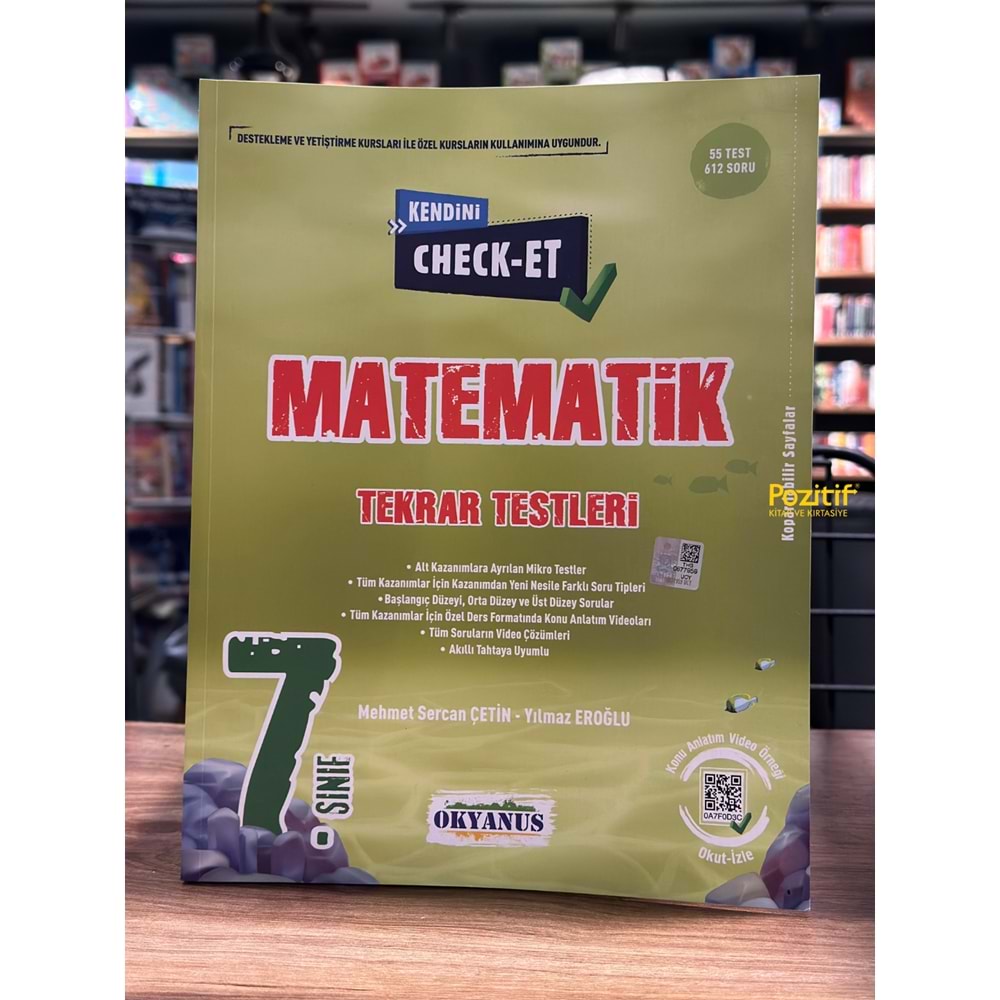 Okyanus 7.Sınıf Matematik Kendini Check Et