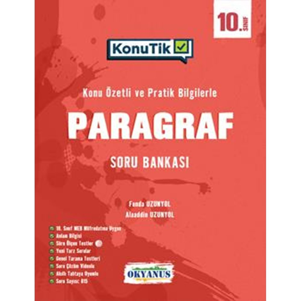 Okyanus 10.Sınıf Paragraf Soru Bankası