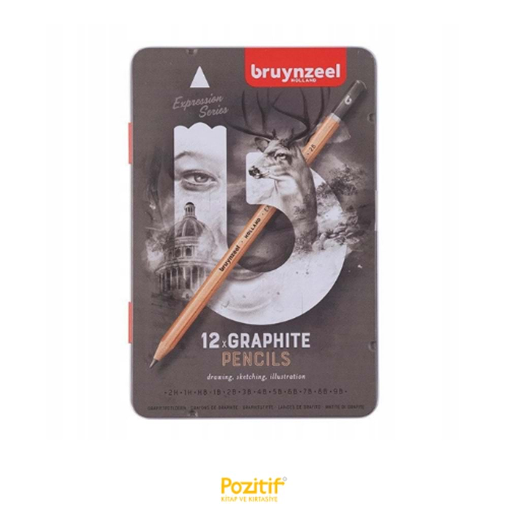 Bruynzeel Expressıon Graphıte 12Li Set