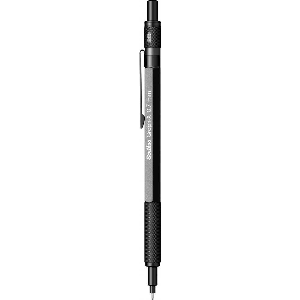 Graph-X Versatil 0.7 Mm Antrasit Şeffaf Amb.