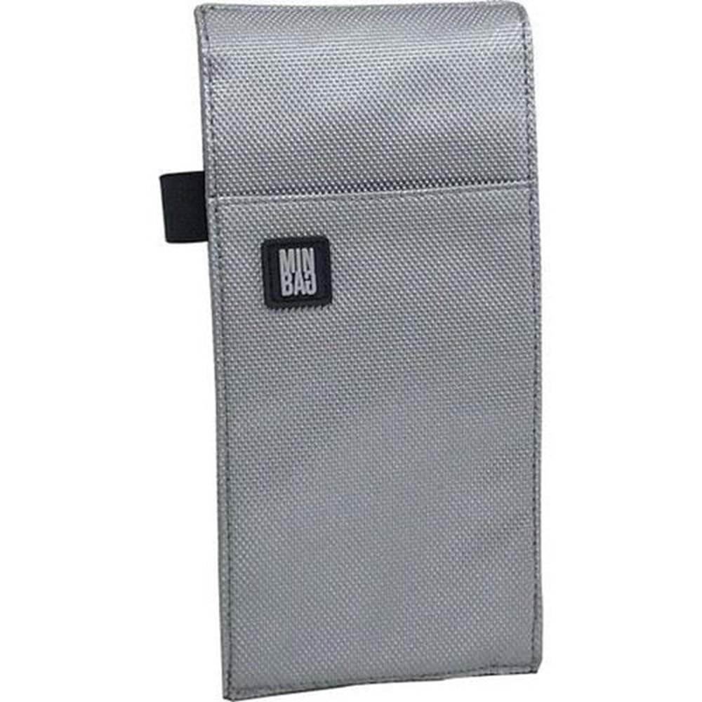Mınbag Çok Amaçlı Defter Ve Ajanda Çantası Gri