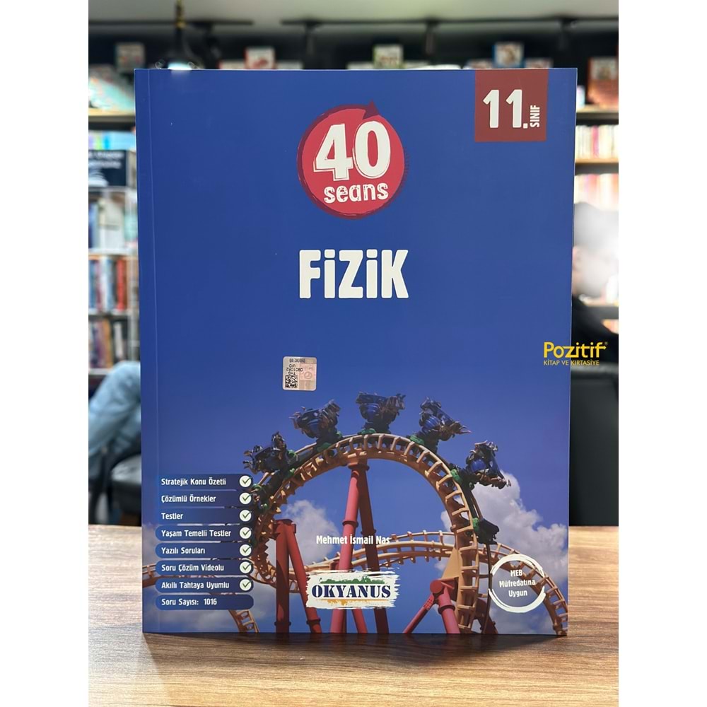 Okyanus Yayınları 11.Sınıf 40 Seansta Fizik