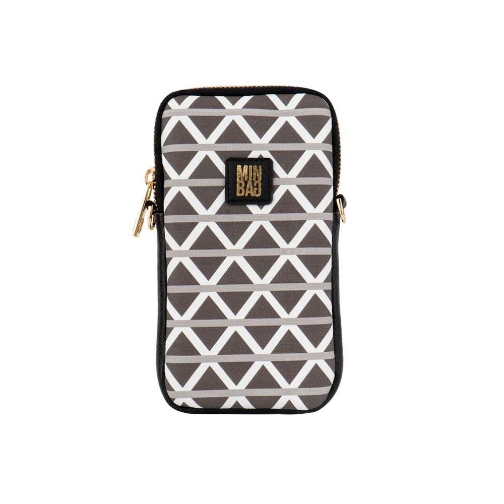 MİNBAG MARİN TELEFON ÇANTASI KOYU GRİ