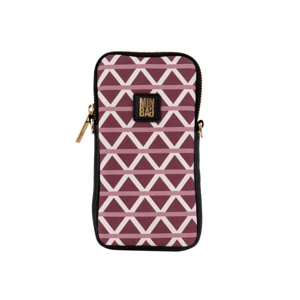 Mınbag Marın Telefon Çantası Gül Kurusu