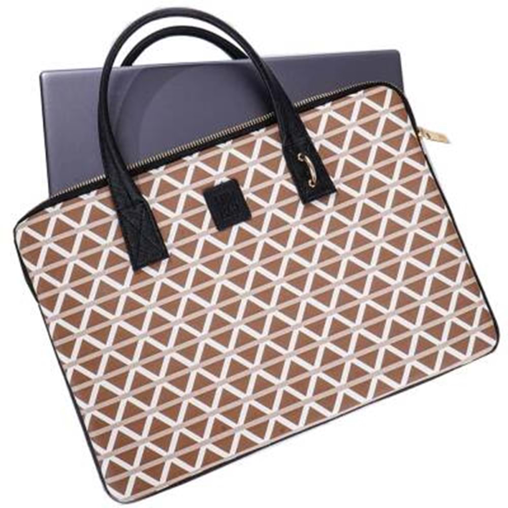 Önder Minbag Laptop Çantası 13 İnc 563-12 Kahverengi