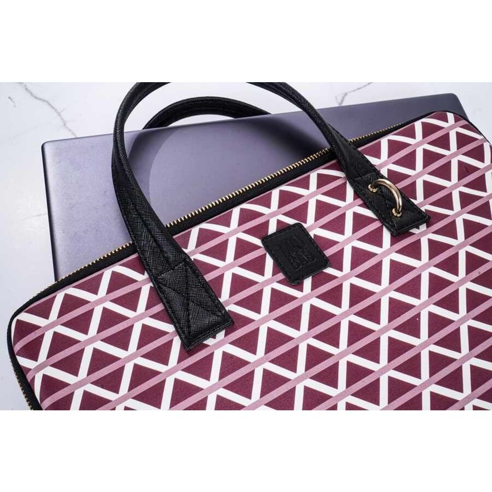 Önder Minbag Laptop Çantası 13 İnc 563-27 Gül Kurusu
