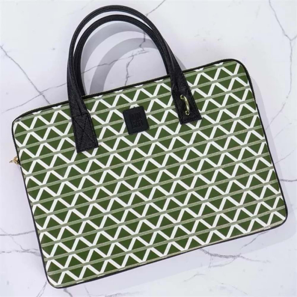 Minbag Laptop Çantası 13 İnc Yeşil 563-09