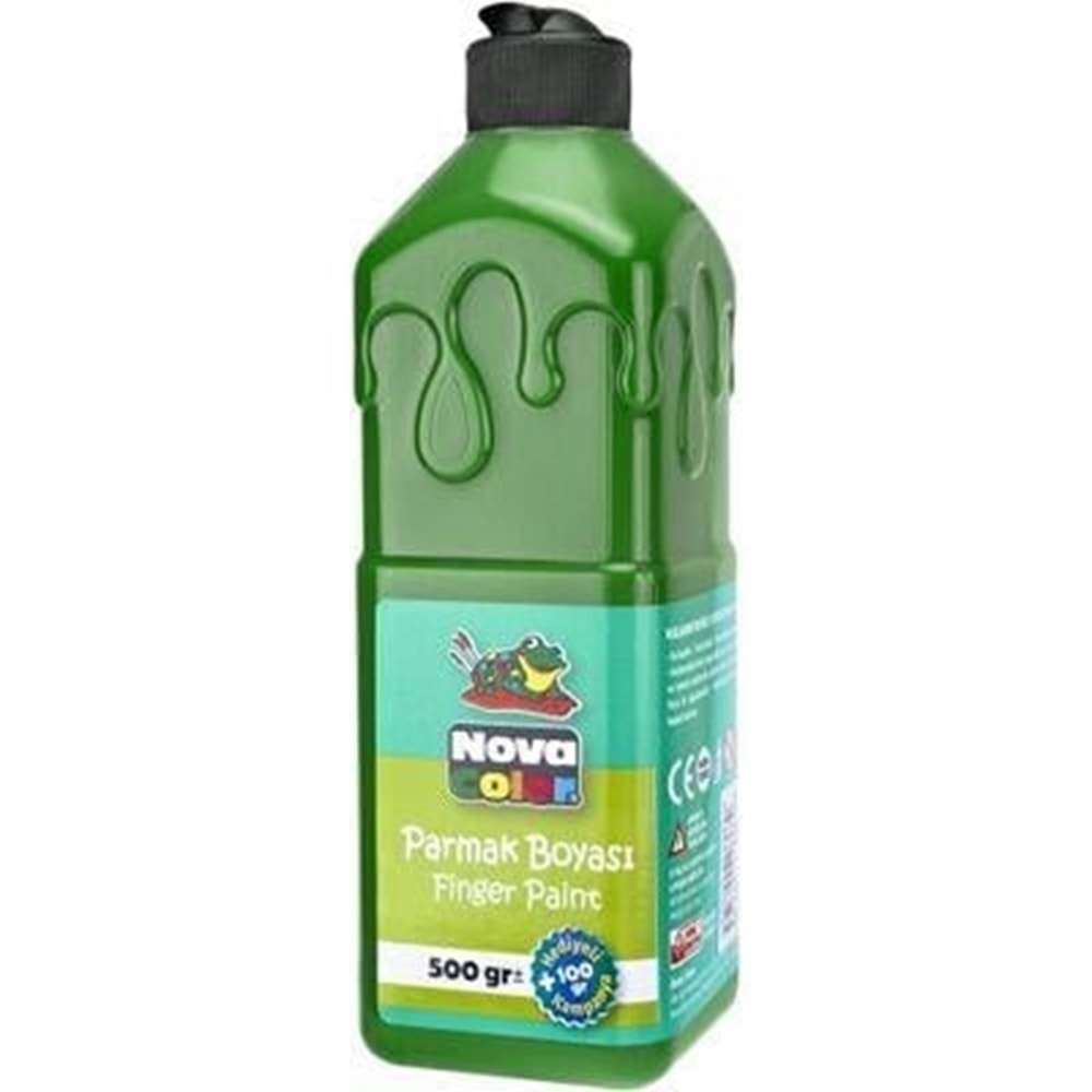 N.Color Parmak Boyasi 500 Gr Yesil