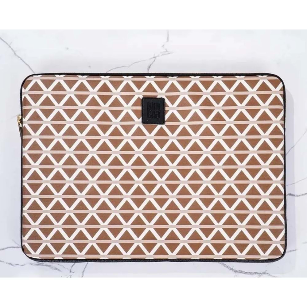 Minbag Marin Laptop Kılıfı 13 Inch Kahverengi 562-12