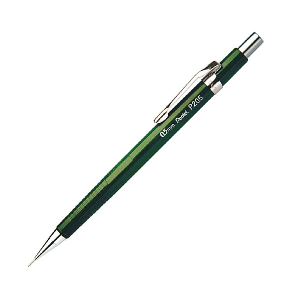 Pentel 0,5Mm Teknik Çizim Ve Yazı İçin Versatil P205-D Yeşil