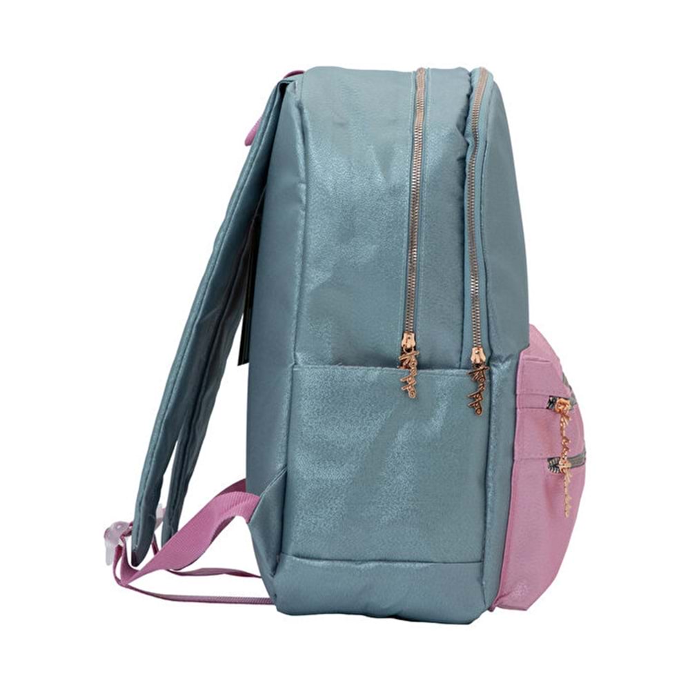 Kaukko Sparkle Sırt Çantası (Duble Gri) K1569