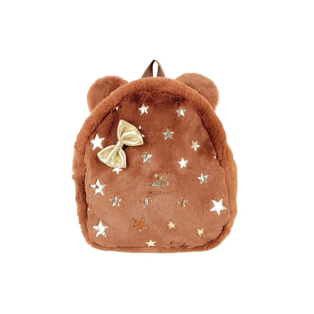 Dolphin Peluş Sırt Çantası - Yaldızlı