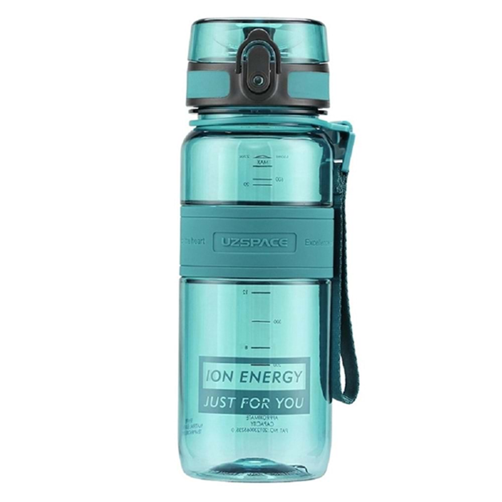 Uzspace 650Ml Tritan Matara 5029 Vine Cyan