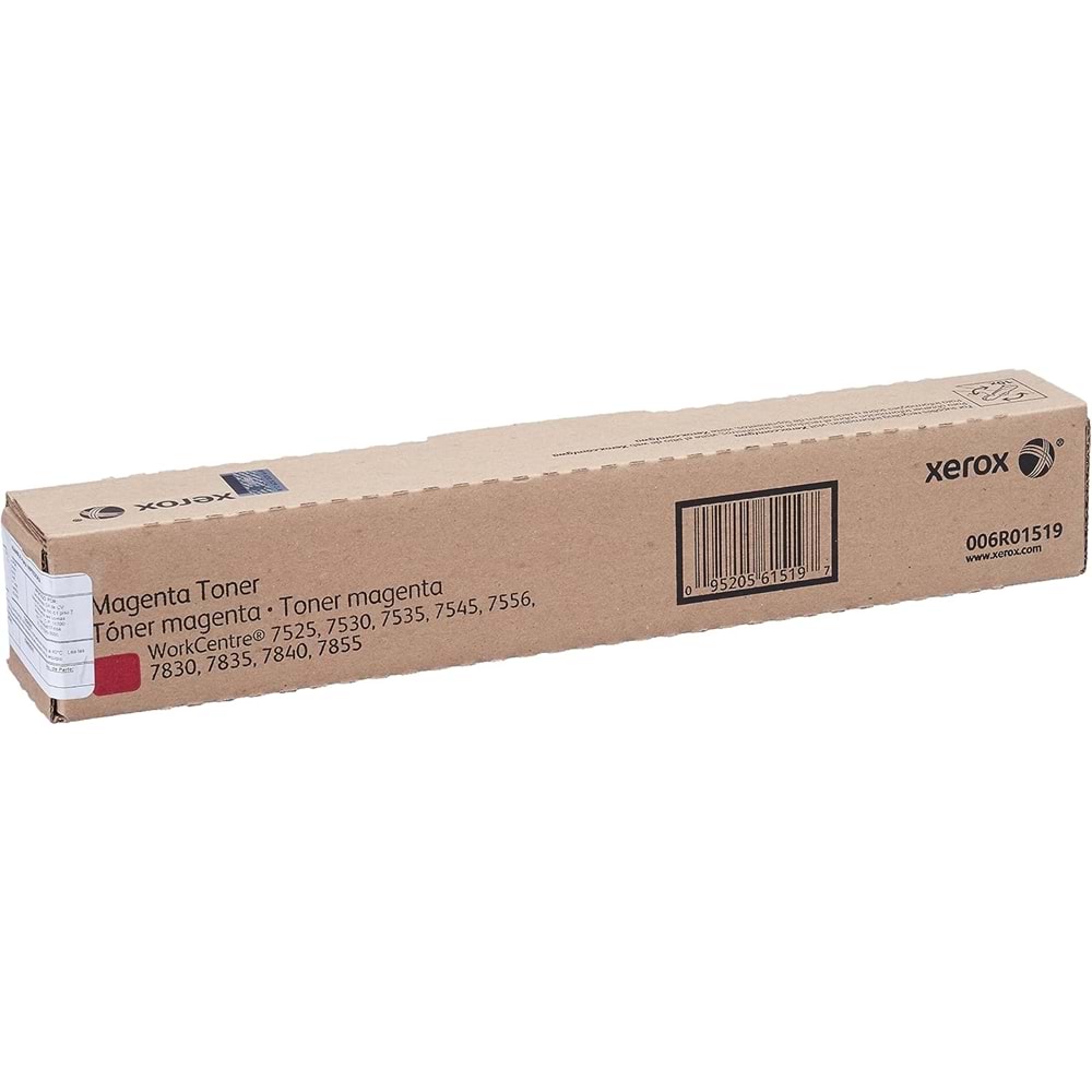XEROX 006R01519 WC7525/7530/7535/7545/7556/7830 KIRMIZI TONER ORJİNAL 15.000 SAYFA