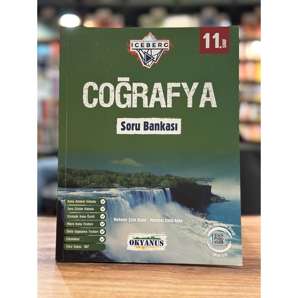 11. Sınıf ICeberg Coğrafya Soru Bankası Okyanus Yayınları