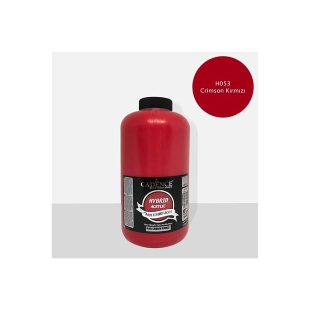 Hybrıd Akr. Multısurfaces H-053 Crimson Kırmızı 2000 ML