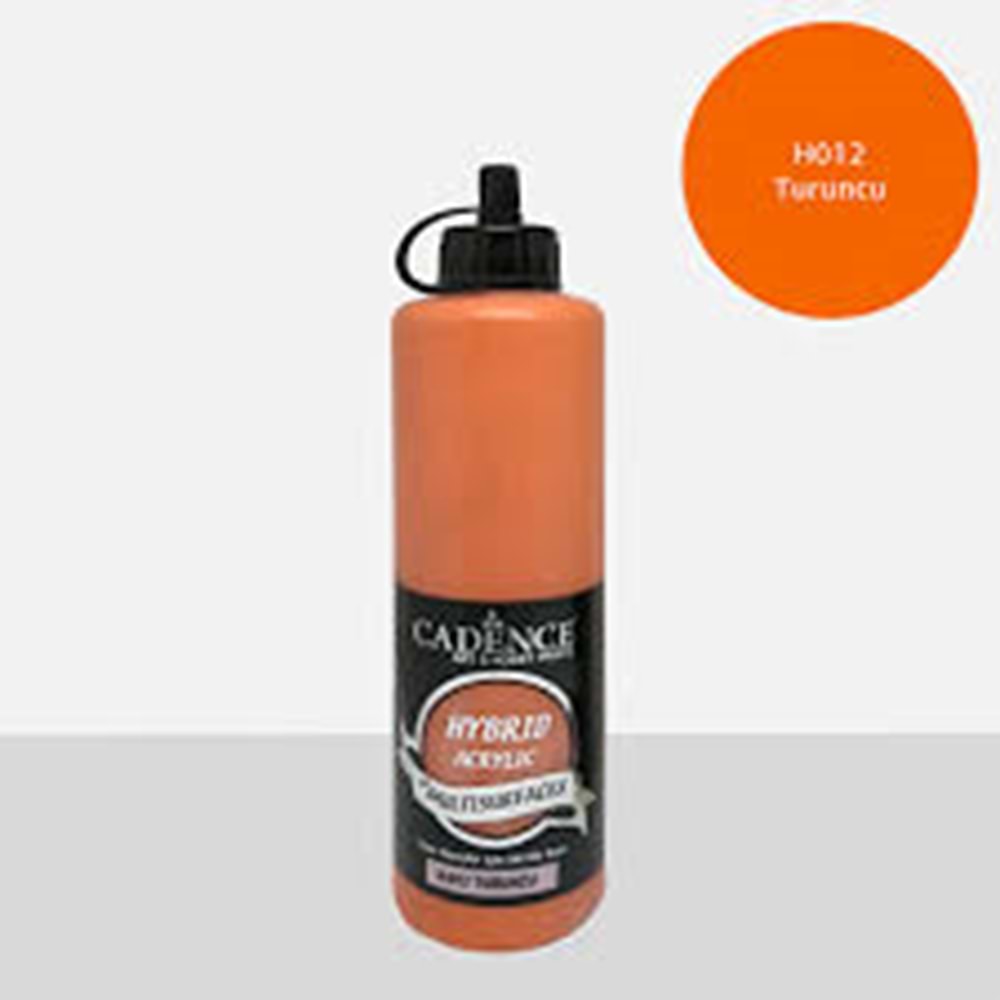 Hybrıd Akr. Multısurfaces H-012 Turuncu 500 Ml