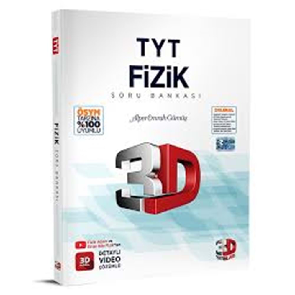 3D Yayınları TYT FİZİK Soru Bankası