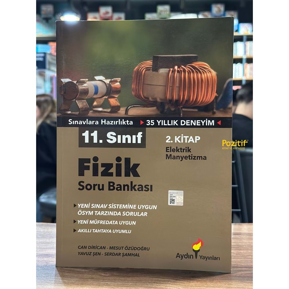 11. Sınıf Fizik Soru Bankası 2. Kitap Aydın Yayınları