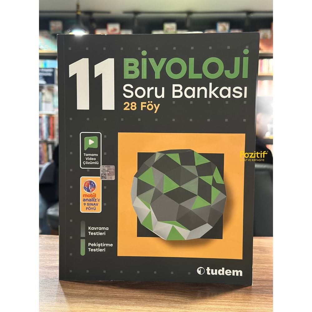 11. Sınıf Biyoloji Soru Bankası Tudem Eğitim