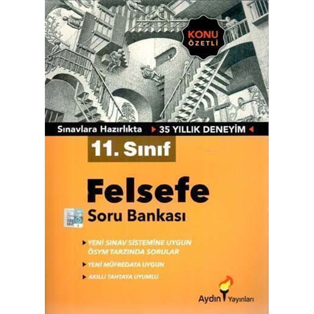 11. Sınıf Felsefe Konu Özetli Soru Bankası Aydın Yayınları