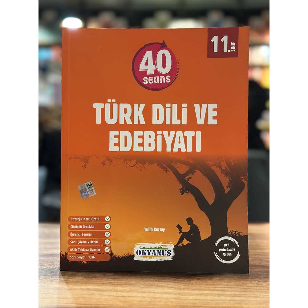 11. Sınıf 40 Seans Türk Dili ve Edebiyatı Okyanus Yayınları