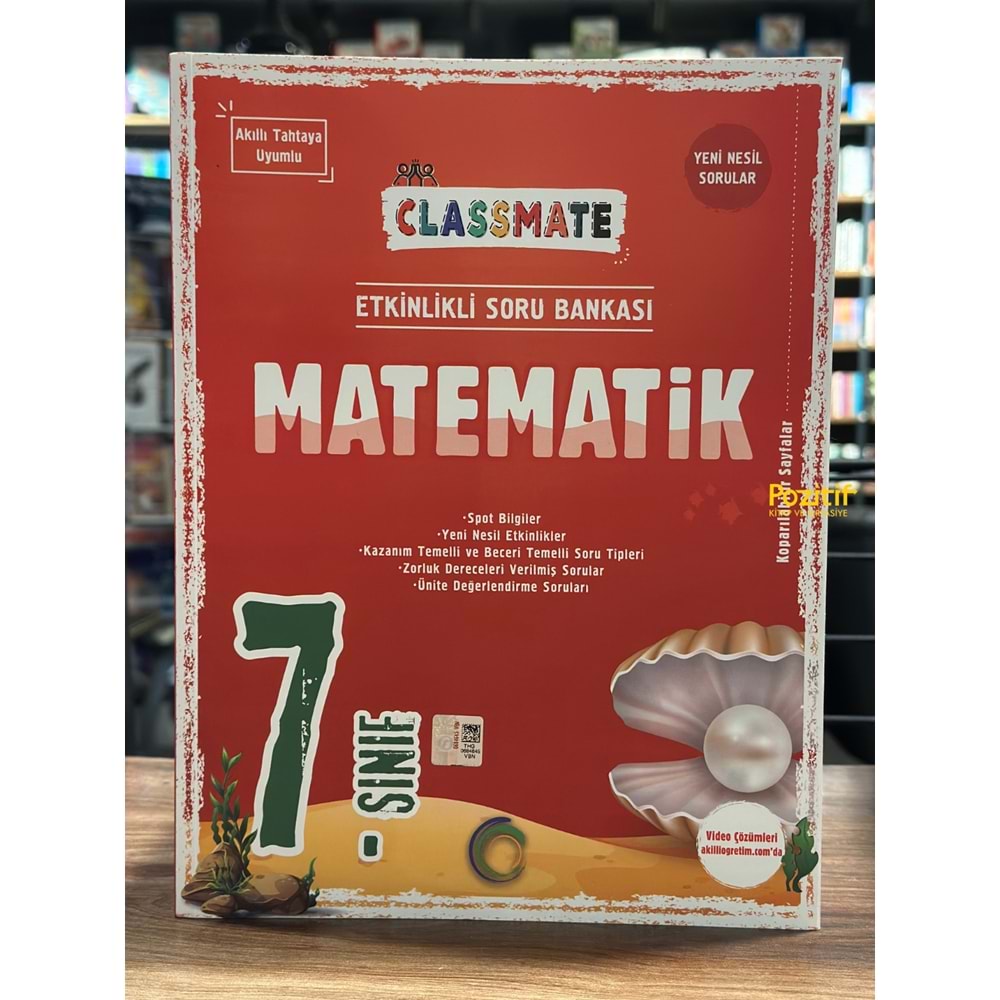 7. Sınıf Classmate Matematik Soru Bankası