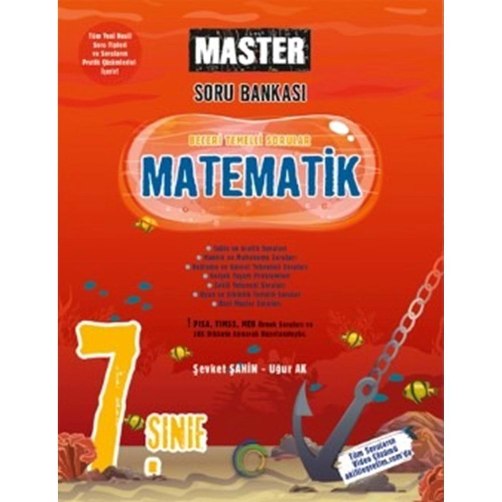 Okyanus Yayınları 7. Sınıf Master Matematik Soru Bankası