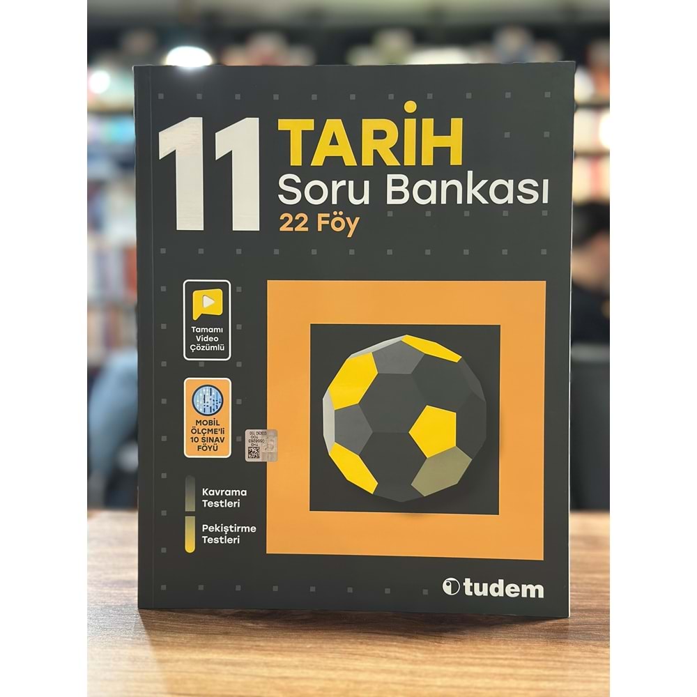 11. Sınıf Tarih Soru Bankası Tudem Eğitim