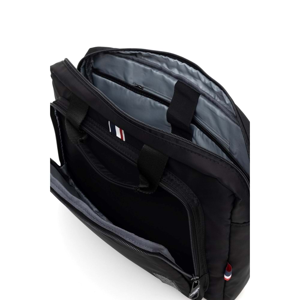 Us Polo Siyah Laptop Çantası