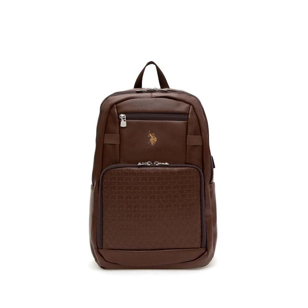 U.S. Polo Assn. 23718 Kahverengi Evrak Sırt Çantası