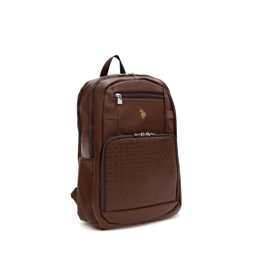U.S. Polo Assn. 23718 Kahverengi Evrak Sırt Çantası