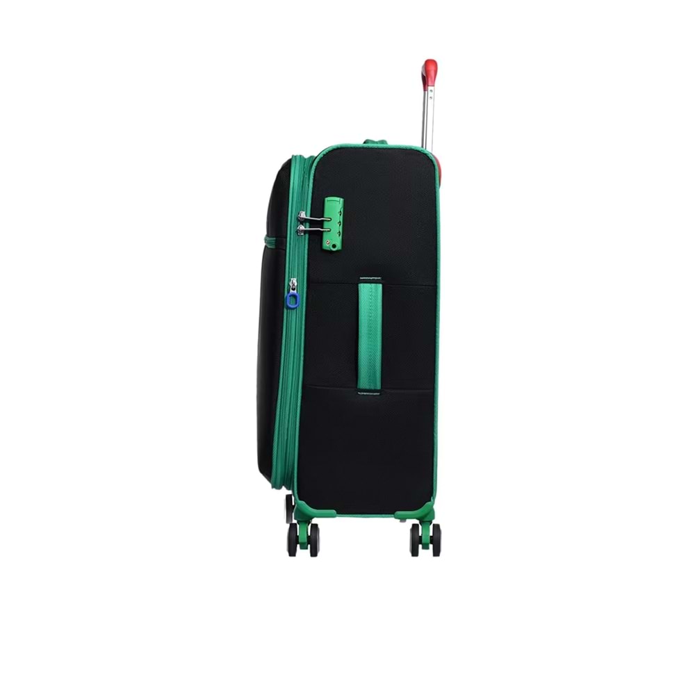 Benetton Siyah Unisex Orta Boy Bavul