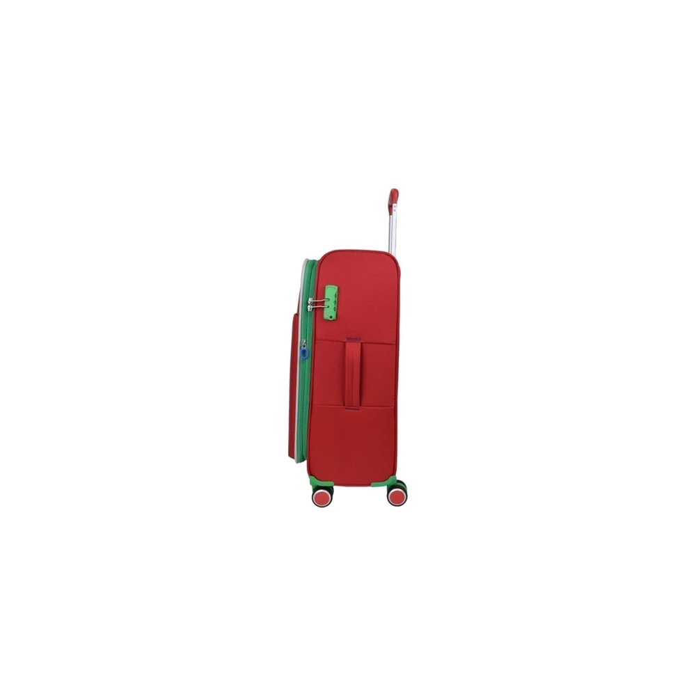 Benetton 14bnt2200-03 Trolley 70 Cm Kırmızı Büyük Boy Valiz