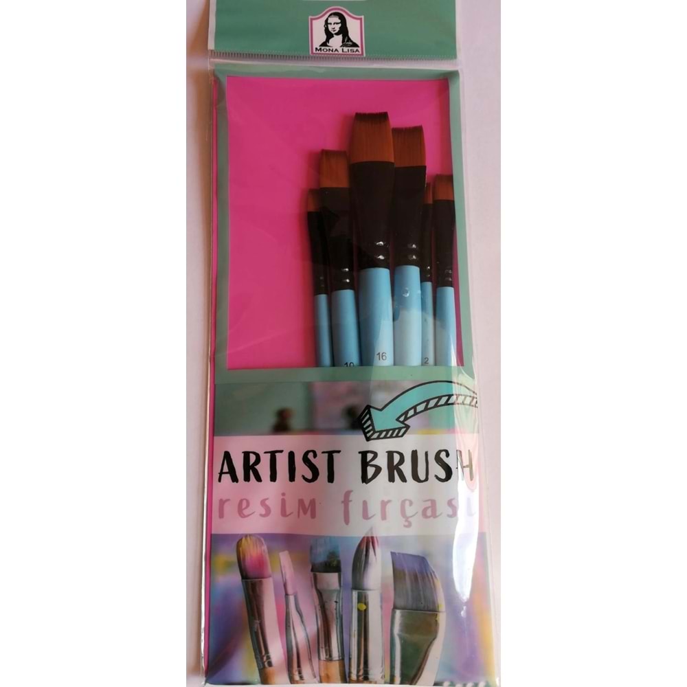 Monalisa Multi Purpose Brushes Set 6 Pcs