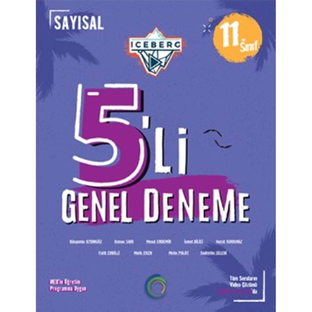 11.Sınıf Sayısal 5li Genel Deneme Okyanus Yayınları