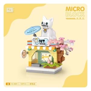 Loz 8601 Mikro Blok Çanta Pet Shop