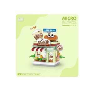 Loz 8602 Mikro Blok Çanta Kahve Dükkanı