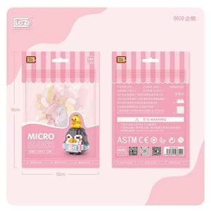 8609 Mikro Blok Çanta Penguen
