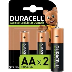 Duracell Pil Şarjlı Aa Kalem 2 Li
