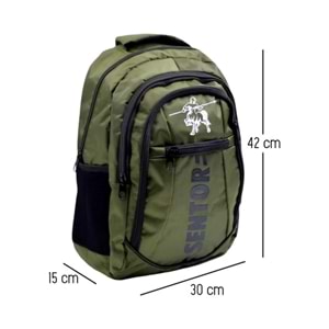 Sentor Oxford Sırt Çantası Haki