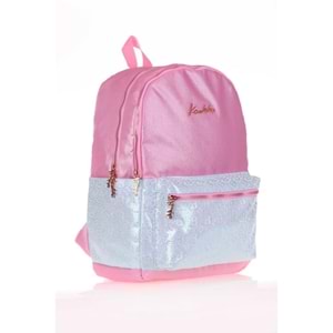Kaukko Amazing Sırt Çantası B Letter Pembe K1576