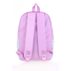Kaukko Soft Floral Sırt Çantası (Violet) K1493