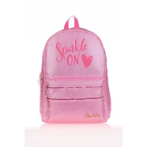 Kaukko Sparkle Sırt Çantası (Pembe) K1564