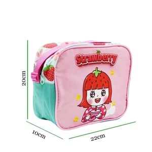 Sentor Snılk23-06K Strawberry Yeşil İlkokul Çantası