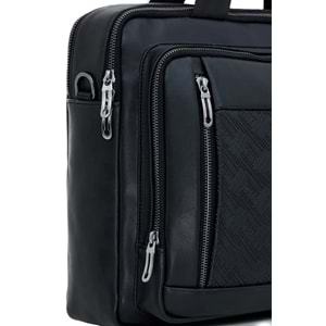 Siyah Unisex Laptop & Evrak Çantası PLEVR23636